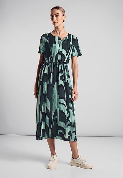 STREET ONE Midikleid Ohne Taschen mit Allover-Druck günstig online kaufen