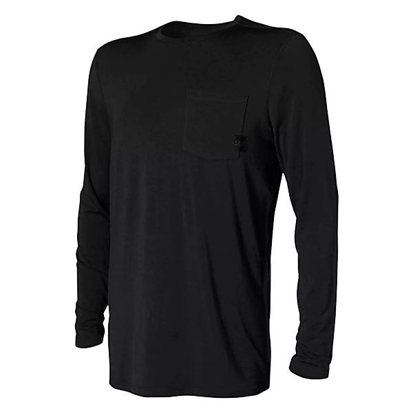 Saxx Underwear Sleepwalker Pocket Langarm T-shirt Pyjama M Black günstig online kaufen