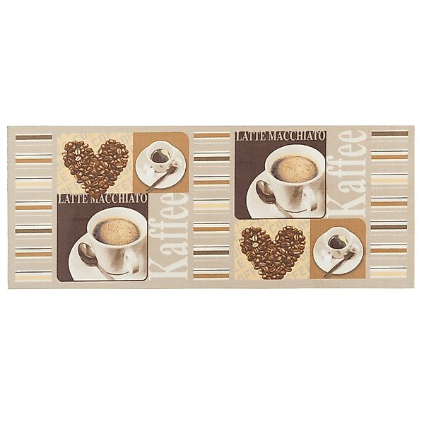 Pergamon Küchenläufer Küchenläufer Teppich Trendy Kaffee günstig online kaufen