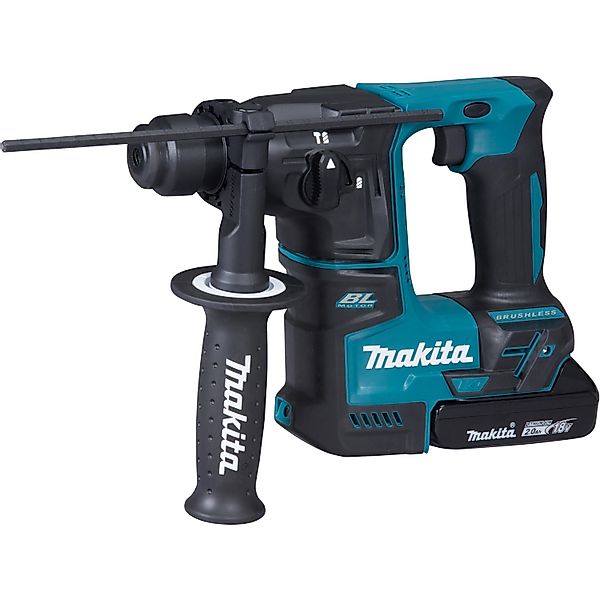 Makita 18 V Akku-Bohrhammer DHR171RAJ inkl. 2 Ah Akkus mit Koffer günstig online kaufen