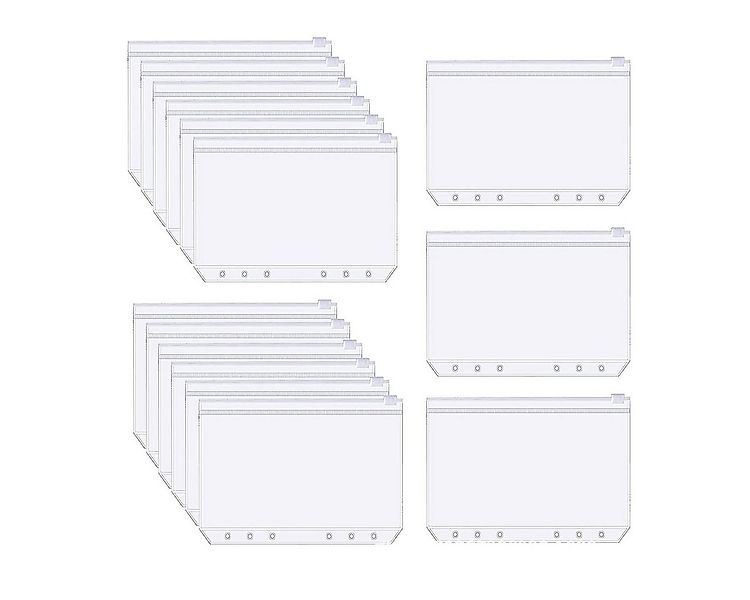 FELIXLEO Ringbuchmappe 20 A6 Binder Taschen Reißverschluss Wasserdicht Tran günstig online kaufen