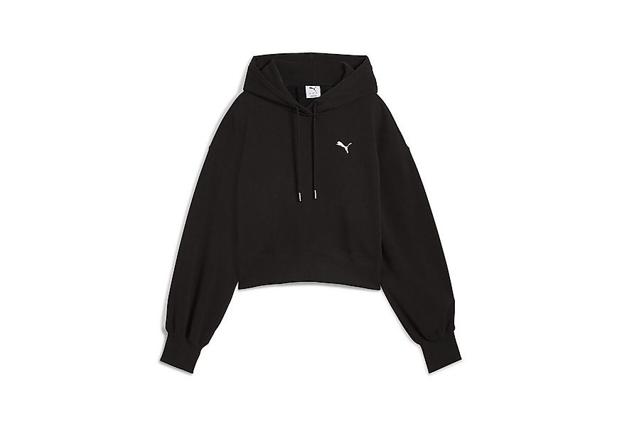 PUMA Hoodie WARDROBE ESS Kurzer Relaxed Fit Hoodie Damen günstig online kaufen