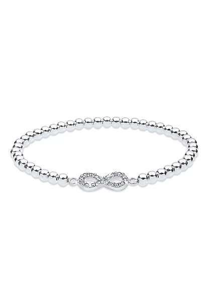 Elli Armband "Infinity Kristalle 925 Silber" günstig online kaufen
