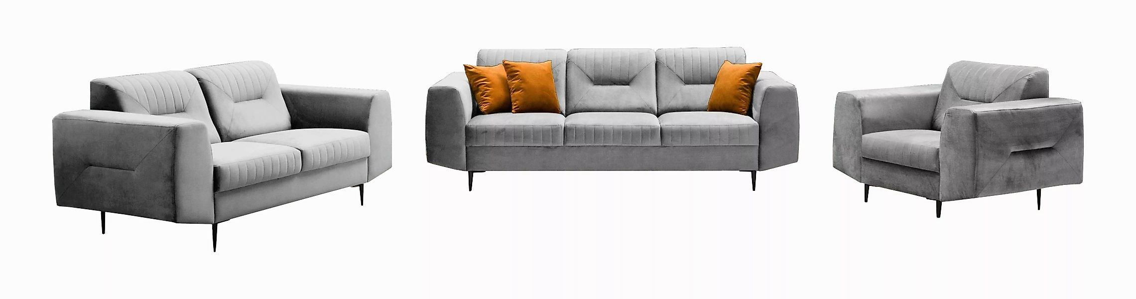 Beautysofa Polstergarnitur im modernen Stil auf günstig online kaufen