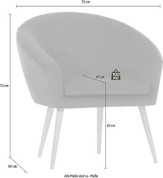 Gutmann Factory Sessel Pietro (Set), in günstig online kaufen