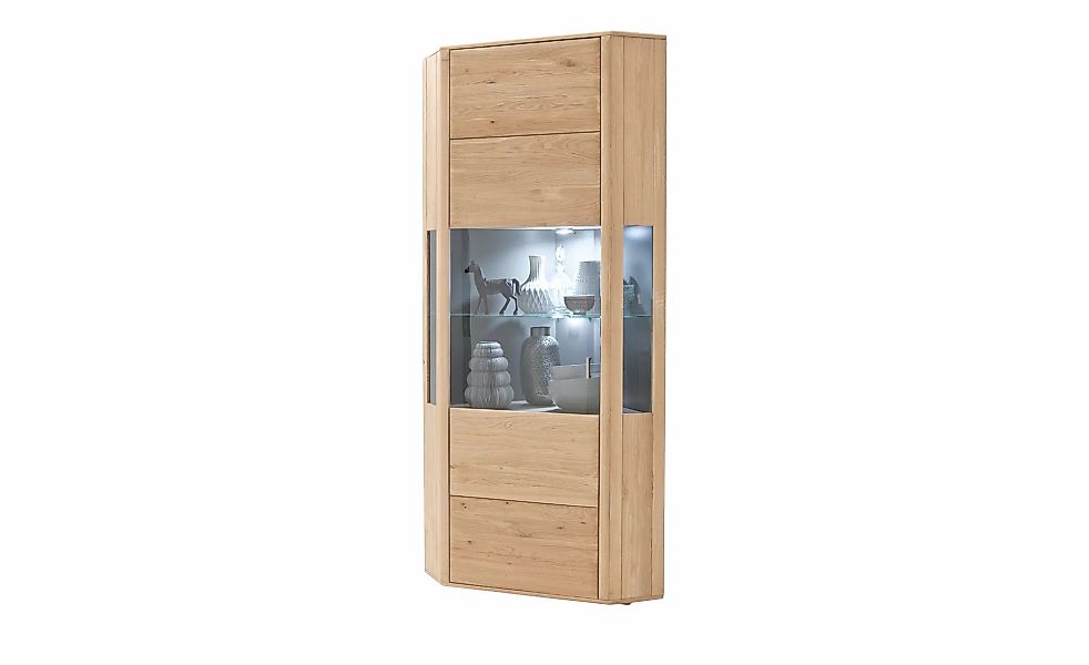 MCA furniture Vitrine Eckvitrine Tarragona, Eiche Bianco günstig online kaufen