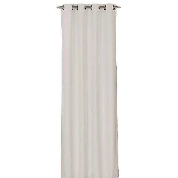 Moondream Wärmeschutzvorhang Cocoon mit Ösen 135 cm x 250 cm Creme günstig online kaufen