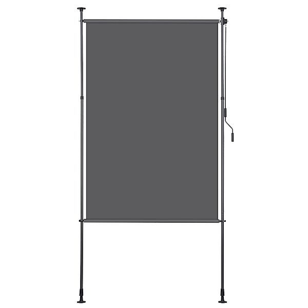 Clanmacy Senkrechtmarkise Klemmmarkise Ausziehbar BxH: 150x270cm günstig online kaufen