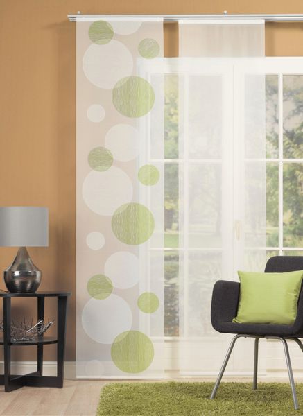 HOME WOHNIDEEN Schiebegardine »Tira« Klettschiene 1 Stk. tlg. HxB: 245x60 günstig online kaufen