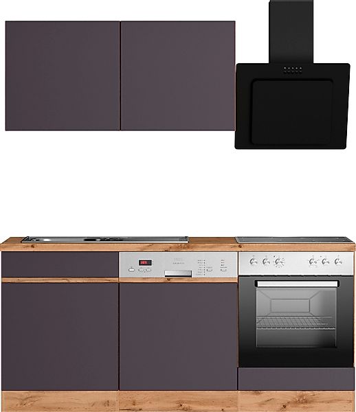 KOCHSTATION Küchenzeile KS-Riesa, Stellbreite 180 cm, günstig online kaufen