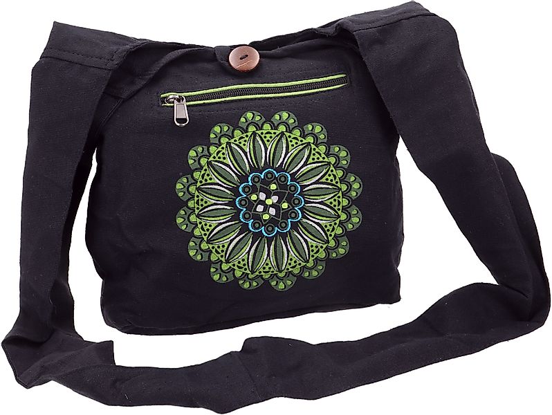 Guru-Shop Schultertasche Kleiner Schulterbeutel mit Mandala, günstig online kaufen