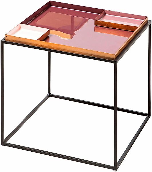 Kayoom Beistelltisch "Famosa, Metall-Beistelltisch in quadratischer Form" 1 günstig online kaufen