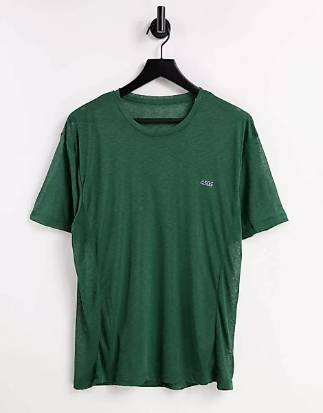 ASOS 4505 – Training – T-Shirt aus transparentem, fein genopptem Material-G günstig online kaufen