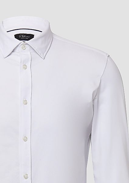 s.Oliver BLACK LABEL Langarmhemd Tailored Fit: günstig online kaufen