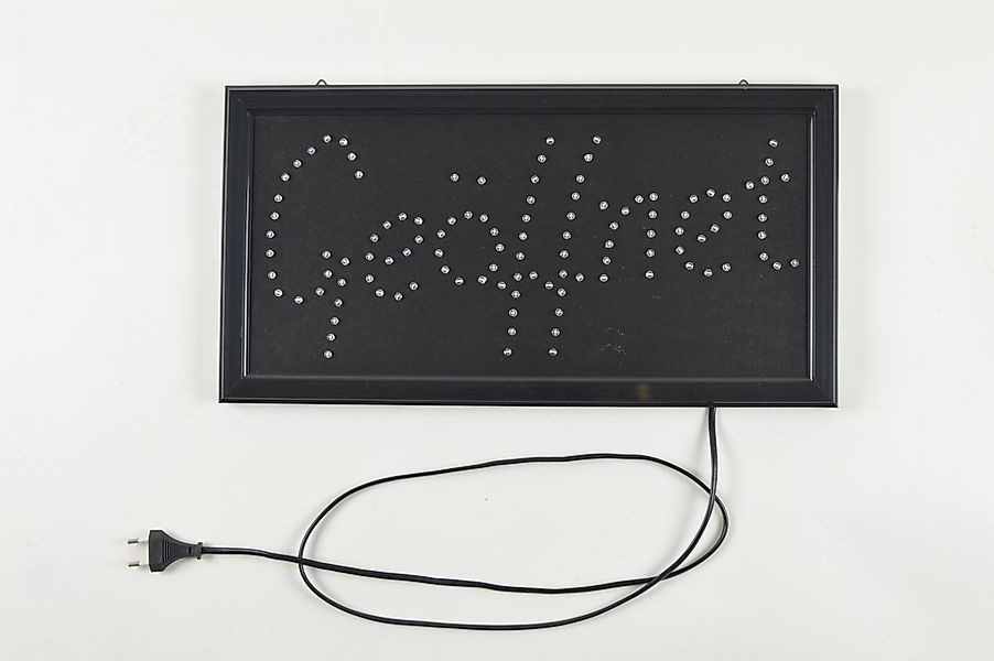 vevendo Beleuchtetes Fensterbild LED Schild Display günstig online kaufen