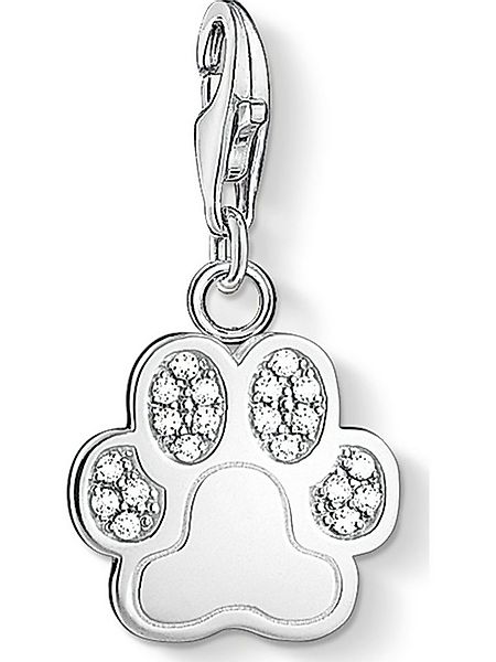 THOMAS SABO Kettenanhänger Thomas Sabo Damen-Charm 925er Silber 18 Zirkonia günstig online kaufen