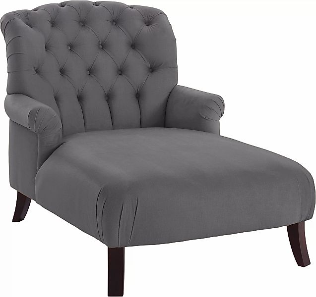 Home affaire Loveseat "Amiens Sessel Loungesessel", mit wunderschöner Knopf günstig online kaufen