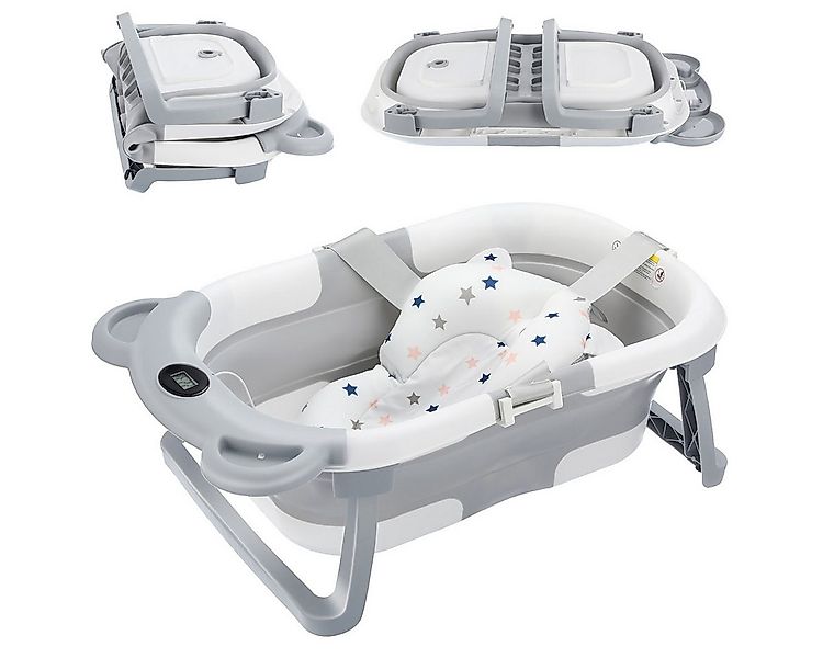 oyajia Babybadewanne Faltbare Badewanne PP&TPE Babywanne Badewannensitz, fü günstig online kaufen