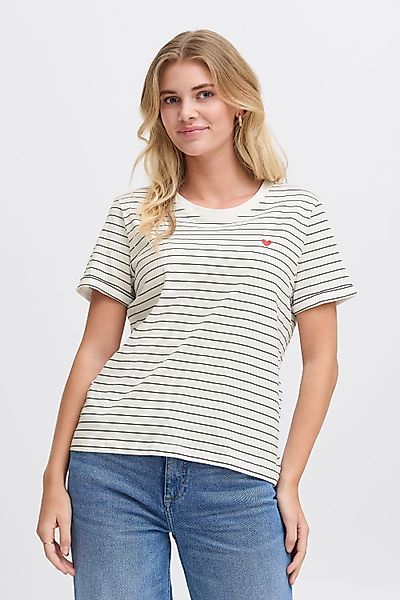 fransa Rundhalsshirt FRAMORA Klassisches T-shirt günstig online kaufen