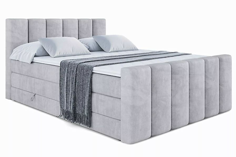 ALTDECOR Boxspringbett BOXI1-Z KING (Multipocket-Matratze H4, günstig online kaufen