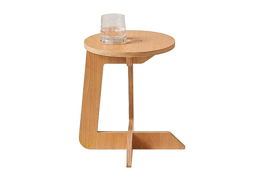 SoBuy Beistelltisch HFBT02, Couchtisch C-förmiger Fuß Kaffeetisch Nachttisc günstig online kaufen