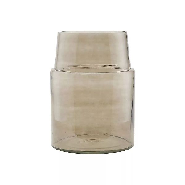 Vase Airy in Grau aus Glas günstig online kaufen