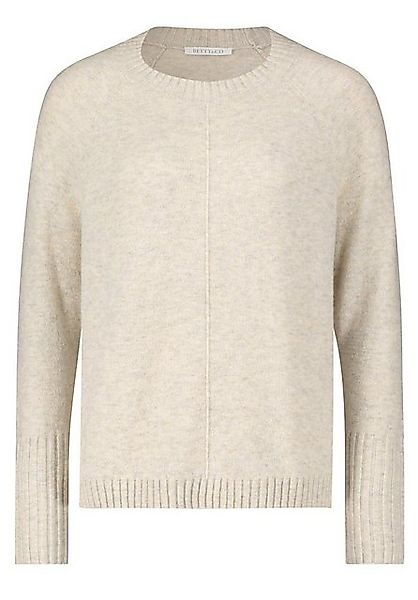 betty Longpullover Rundhalspullover für Erwachsene in unifarben (1-tlg) günstig online kaufen