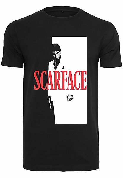 Merchcode T-Shirt "Merchcode Herren Scarface Logo Tee" 1 Stk. tlg. günstig online kaufen