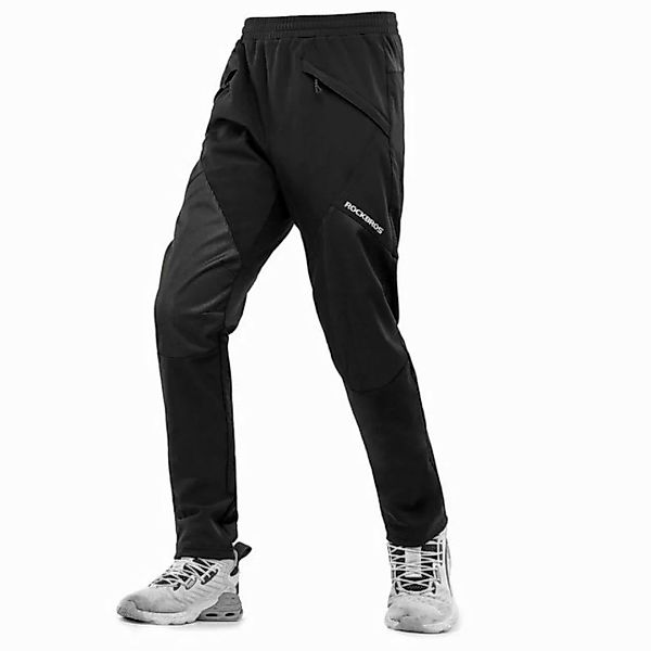 ROCKBROS Fahrradhose Winter Laufhose Herren (wasserabweisend, 1-tlg., windd günstig online kaufen