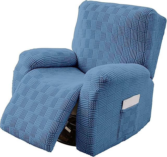 RWEUOQ Sesselhusse Relaxsessel Sesselbezug Stretchhusse, 4-Teilig günstig online kaufen