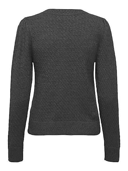ONLY Rundhalspullover "ONLKATIA LS PUFF O-NECK CC KNT", mit Strukturstrick günstig online kaufen