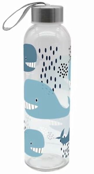 Geda Labels Trinkflasche Wale Glas 500ml Trinkflaschen bunt günstig online kaufen