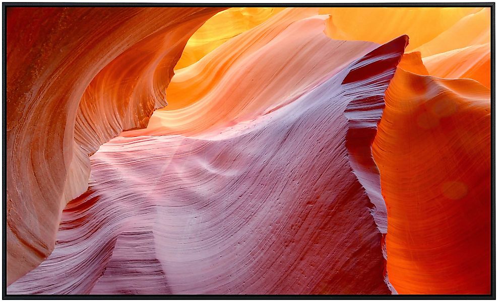 Papermoon Infrarotheizung »Antilope Slot Canyon«, sehr angenehme Strahlungs günstig online kaufen