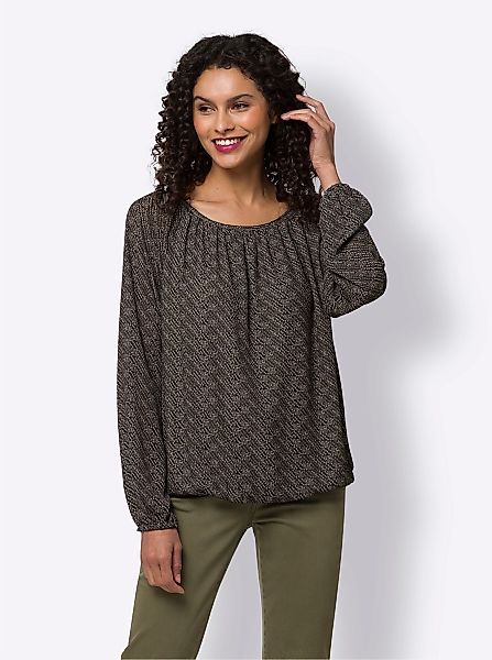 heine Klassische Bluse Druckbluse günstig online kaufen