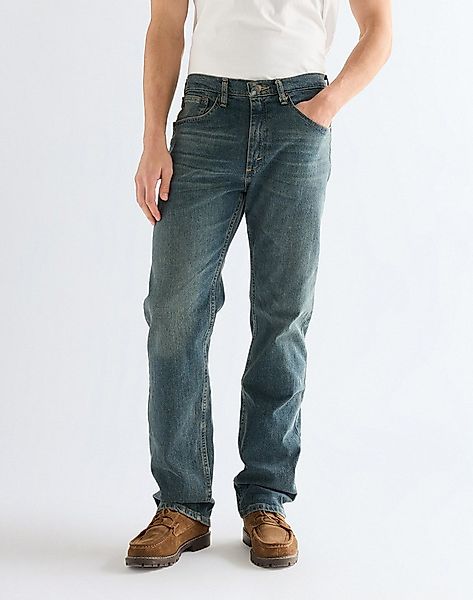 Wrangler Straight-Jeans aus elastischer Baumwollmischung günstig online kaufen