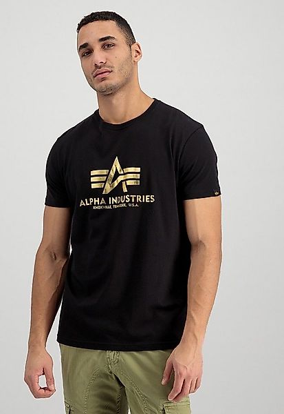 Alpha Industries T-Shirt Basic T-Shirt Foil Print günstig online kaufen