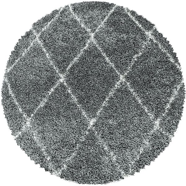 Ayyildiz Teppiche Hochflor-Teppich »ALVOR 3401«, rund, 50 mm Höhe, Shaggy, günstig online kaufen