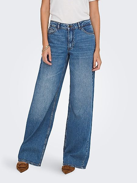 JDY Relax-fit-Jeans JDYRUBY MW WID MB günstig online kaufen