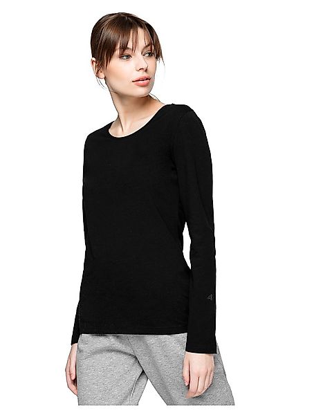 4f Langarm-t-shirt S Deep Black günstig online kaufen