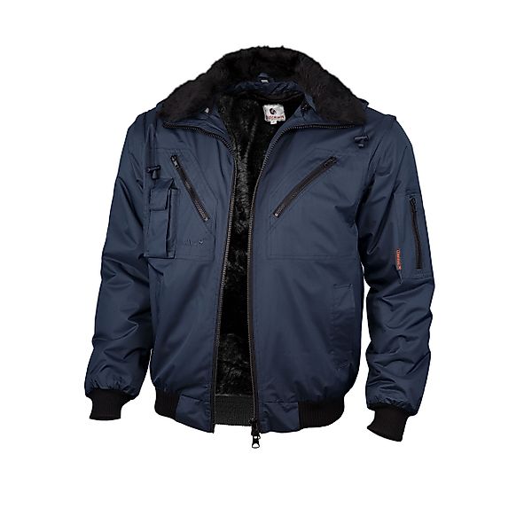 Qualitex Workwear Pilotenjacke Pilotenjacke wasserdicht marine, günstig online kaufen