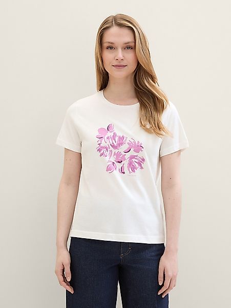 TOM TAILOR T-Shirt T-Shirt mit Print günstig online kaufen