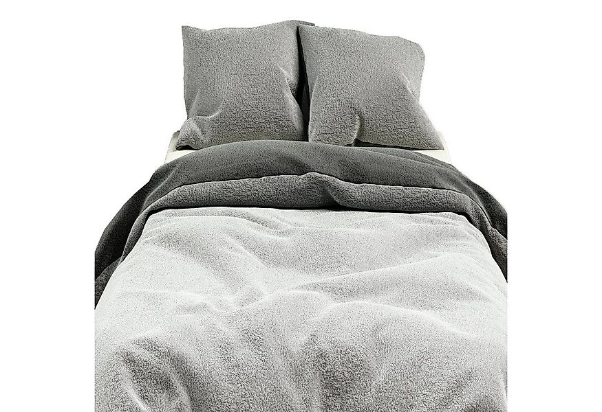 Leonado Vicenti Bettwäsche Winter Teddy Plüsch, Fleece, 2 teilig, Flauschig günstig online kaufen