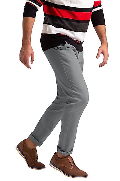 BlauerHafen Chinohose Slim-Fit-Chinos für Herren klassischer günstig online kaufen