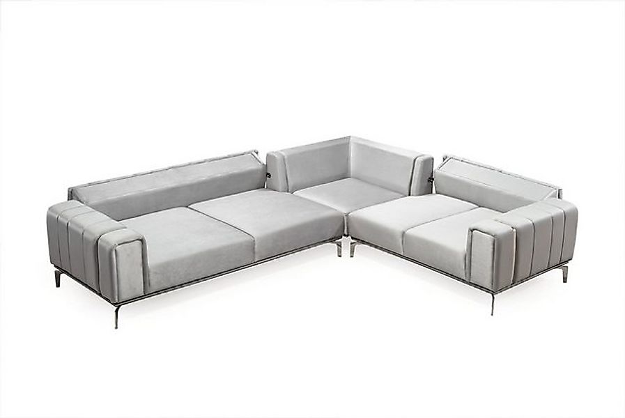 Viva Möbel Sofa SMART, Luxuriöses, elegantes Ecksofa mit optimaler Bequemli günstig online kaufen