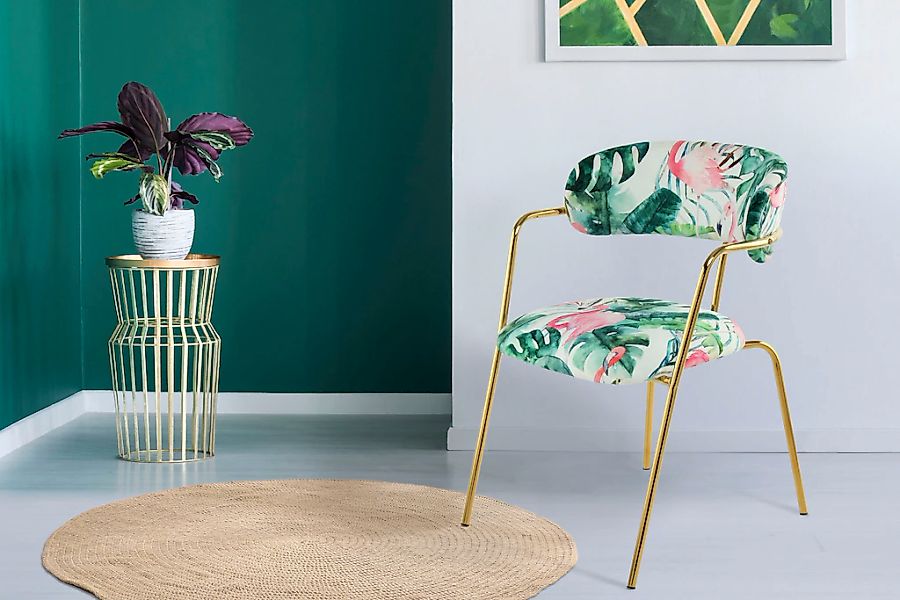 Kayoom Stuhl "Forest 425 2er-Set, samtweicher Bezug mit hohem Sitzkomfort" günstig online kaufen