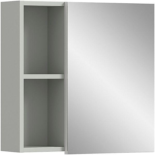 welltime Spiegelschrank "Calcio, Breite 55 cm, 1 Spiegeltür, 3 Einlegeböden günstig online kaufen