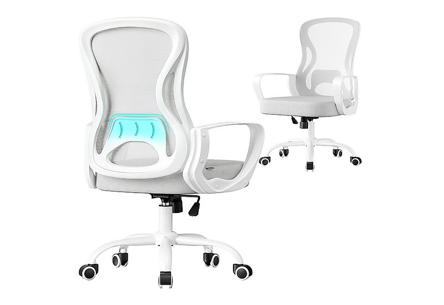 SONGMICS Bürostuhl ergonomisch, Drehstuhl mit Netzgewebe, Schreibtischstuhl günstig online kaufen