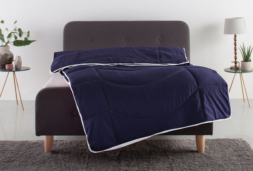 my home Microfaserbettdecke "Microlux, Bettdecke 135x200 cm, 155x220 cm, 20 günstig online kaufen