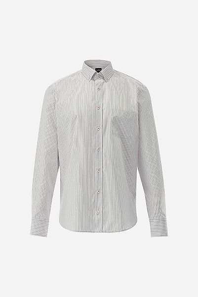 Hemd mit Button Down Kragen Tailor Fit günstig online kaufen