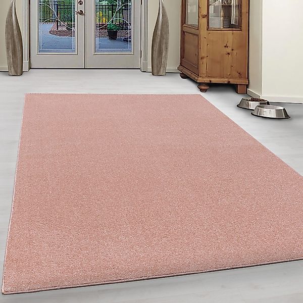 Ayyildiz Teppiche Teppich »ATA«, rechteckig, 10 mm Höhe, Kurzflor, uni, gro günstig online kaufen